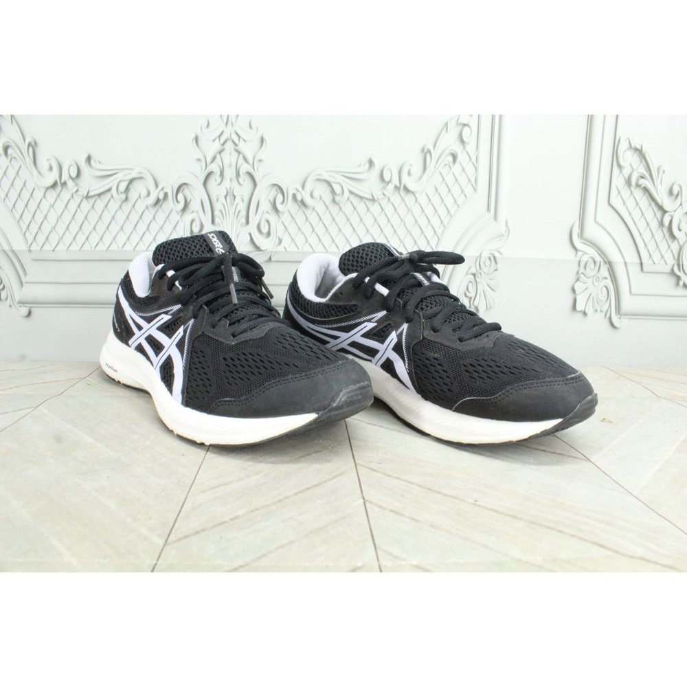 Asics Gel Contend 7 Black Mesh Breathable Running Sneakers Size 10 - Picture 3 of 9